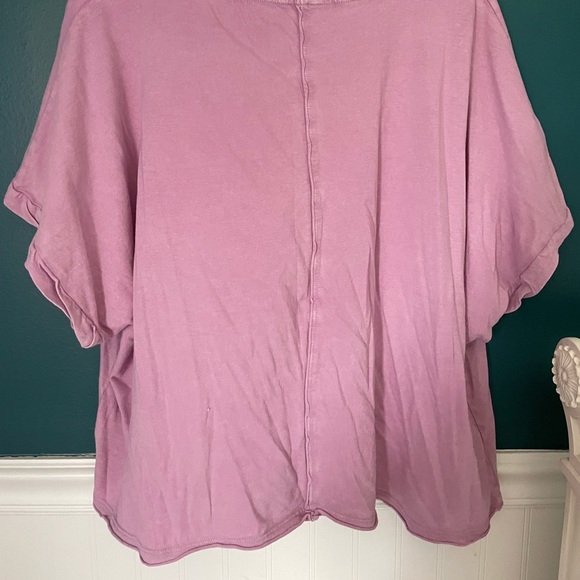 American Eagle bubble gum pink dressier T-Shirt - Picture 1 of 4